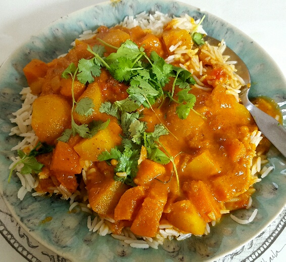 Vegetable Coconut Curry 