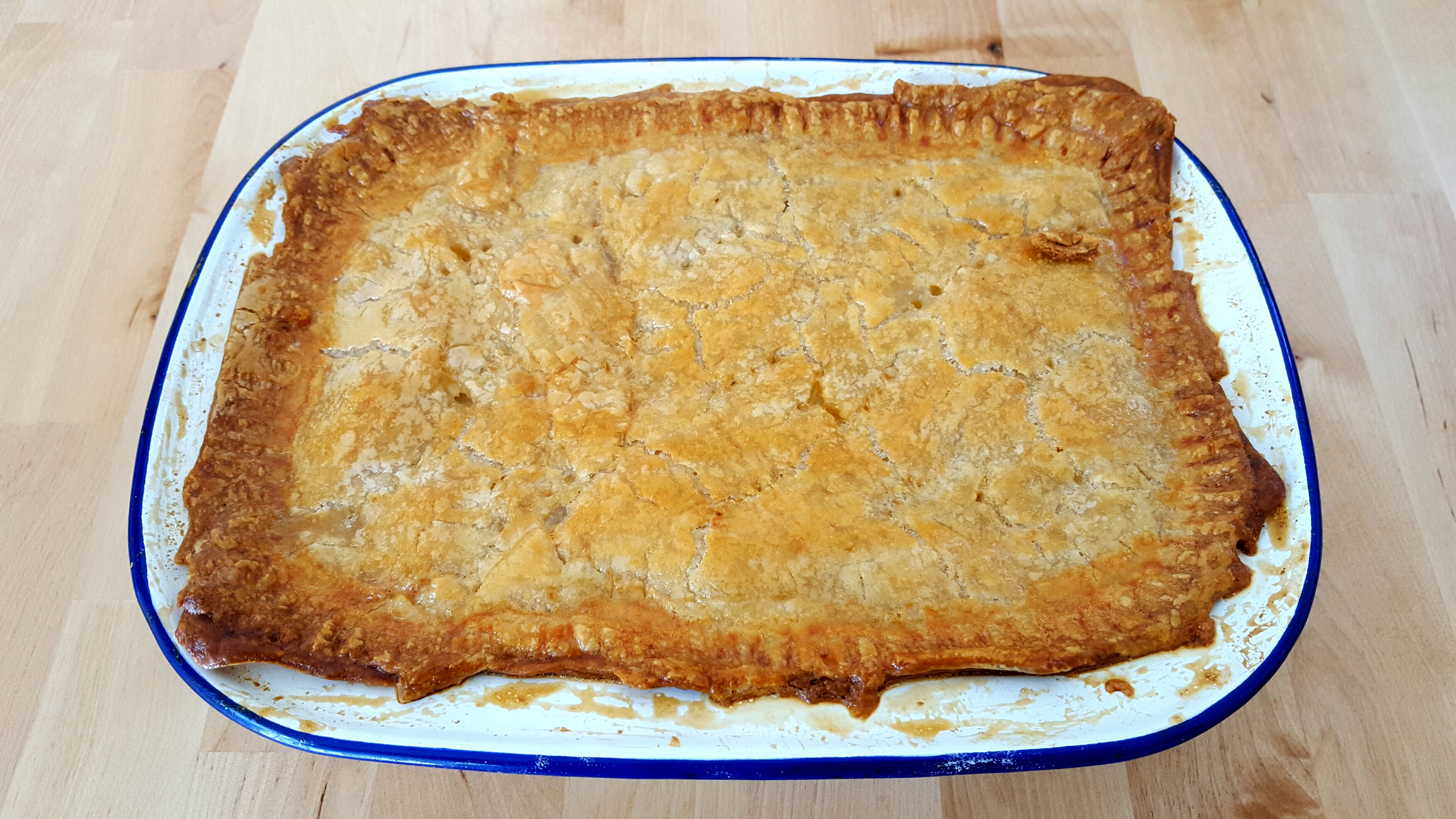 Chicken and Leek Pie by The Fat Foodie