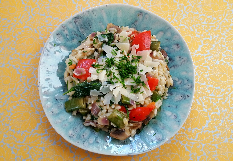 Vegetable Risotto by The Fat Foodie