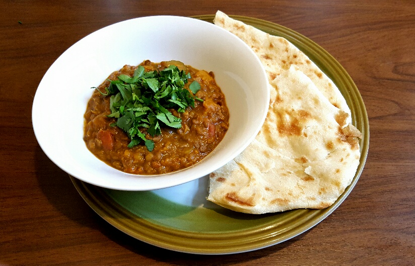 Puy Lentil Coconut Dahl