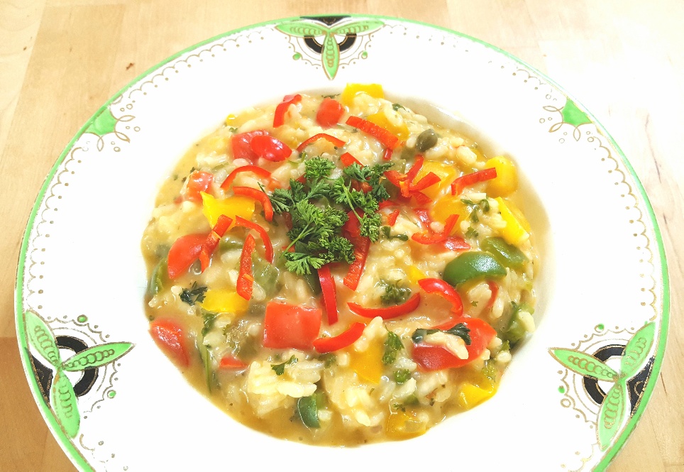 Mediterranean Risotto (serves 2) The Fat Foodie